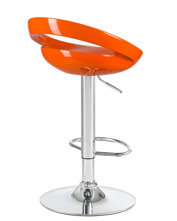 Стул барный DOBRIN DISCO, оранжевый — изображение 4