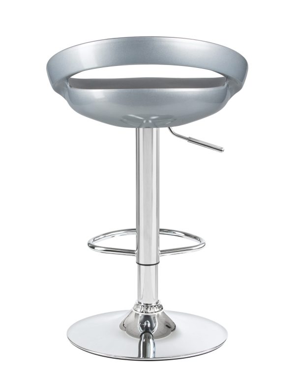 Стул барный DOBRIN DISCO, серебряный — изображение 5