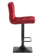 Стул барный DOBRIN DOMINIC, бордо велюр (MJ9-43) — изображение 3
