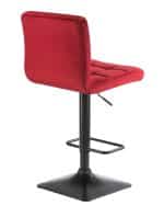 Стул барный DOBRIN DOMINIC, бордо велюр (MJ9-43) — изображение 4
