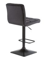 Стул барный DOBRIN DOMINIC, черный велюр (MJ9-101) — изображение 4