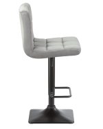 Стул барный DOBRIN DOMINIC, серый велюр (MJ9-75) — изображение 3
