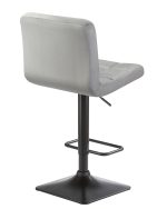 Стул барный DOBRIN DOMINIC, серый велюр (MJ9-75) — изображение 4