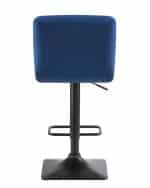 Стул барный DOBRIN DOMINIC, синий велюр (MJ9-117) — изображение 5