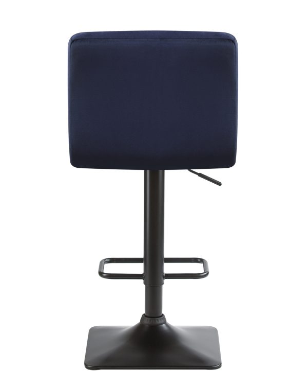 Стул барный DOBRIN DOMINIC, темно-синий велюр (MJ9-118) — изображение 5