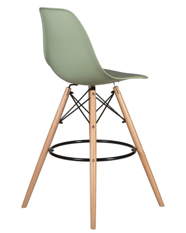 Стул барный DOBRIN DSW BAR, ножки светлый бук, цвет мятный (NX-G-09) — изображение 4