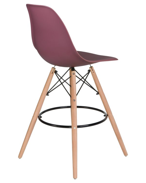 Стул барный DOBRIN DSW BAR, ножки светлый бук, цвет пыльная роза (NX-P-11) — изображение 4