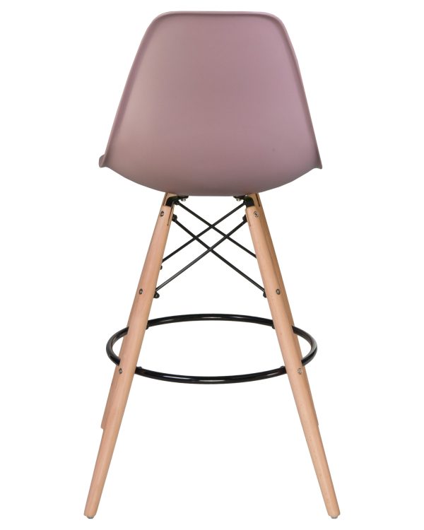 Стул барный DOBRIN DSW BAR, ножки светлый бук, цвет сиреневый (P-04) — изображение 5