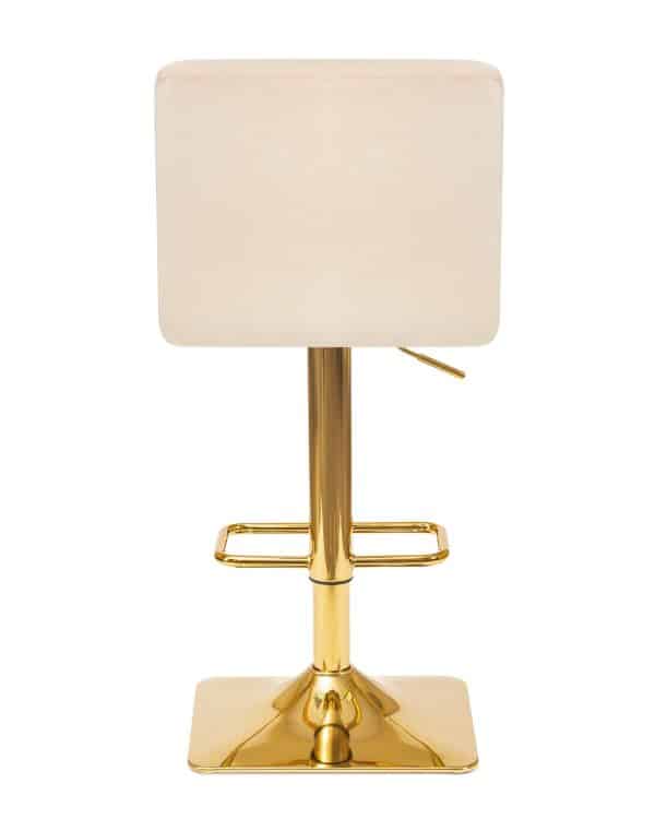 Стул барный DOBRIN GOLDIE, бежевый велюр (MJ9-10) — изображение 5