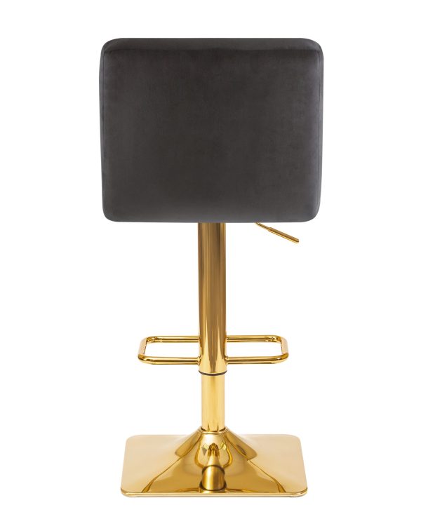 Стул барный DOBRIN GOLDIE, черный велюр (MJ9-101) — изображение 5