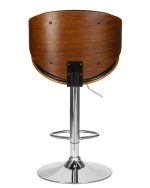 Стул барный DOBRIN JACK, цвет черный глянец PU ABD 002 — изображение 5