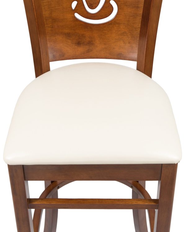 stul-barnyj-dobrin-jerry-bar-shokolad-kremovyj-4 Стул барный DOBRIN JERRY BAR, шоколад, кремовый — изображение 5