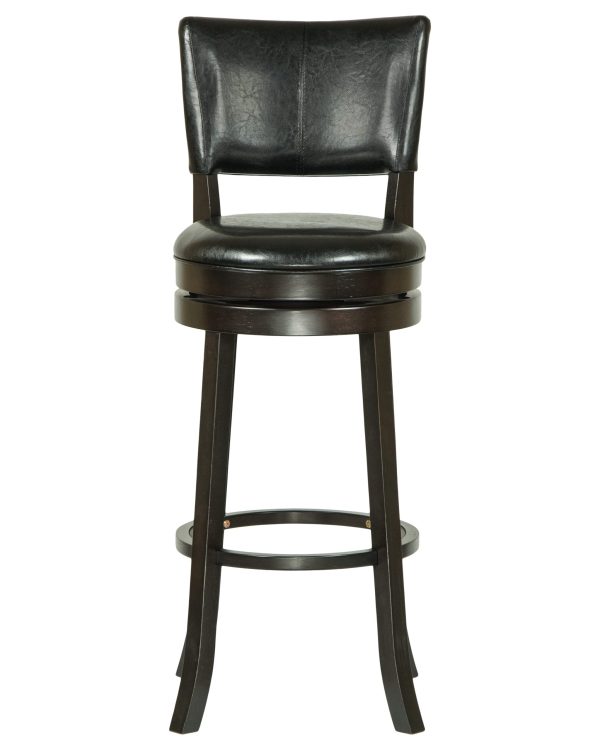 Стул барный DOBRIN JOHN BAR, капучино, чёрный — изображение 4