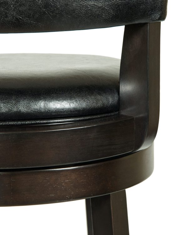 Стул барный DOBRIN JOHN BAR, капучино, чёрный — изображение 5