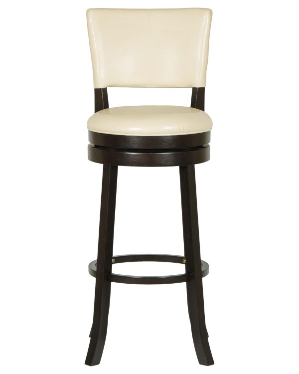 Стул барный DOBRIN JOHN BAR, капучино, кремовый — изображение 4