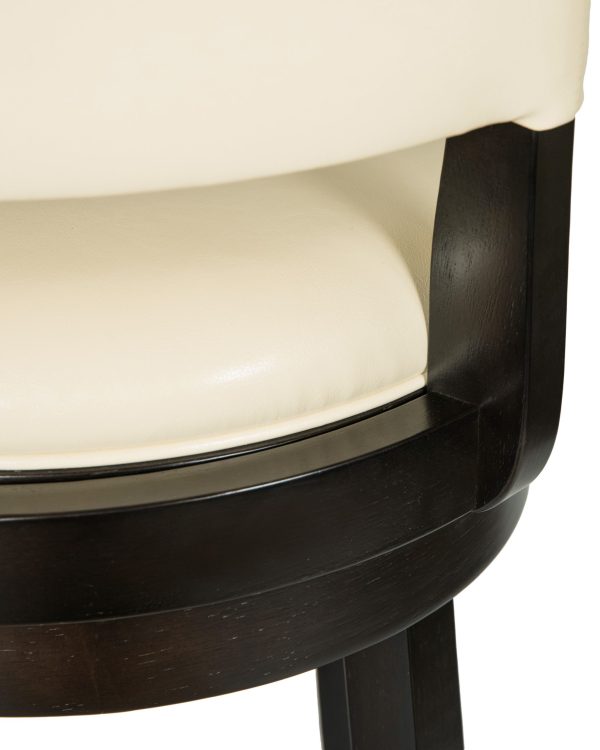 Стул барный DOBRIN JOHN BAR, капучино, кремовый — изображение 5