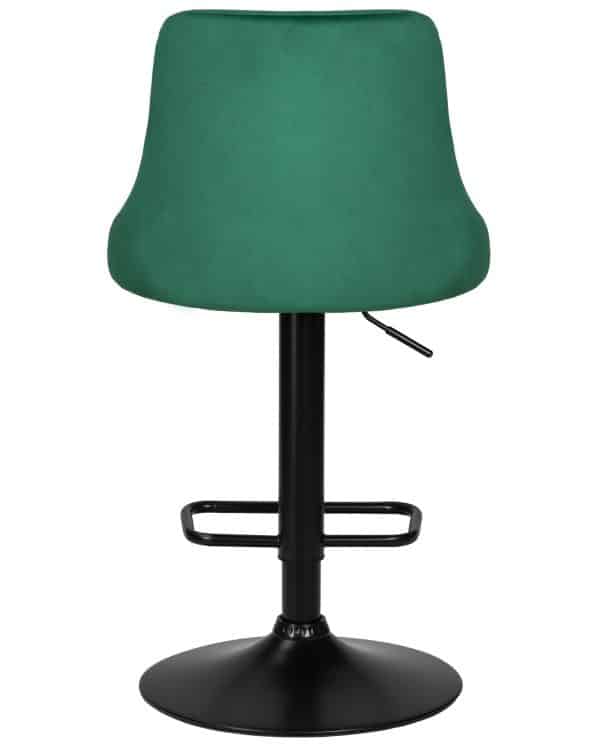 Стул барный DOBRIN JOSEPH BLACK, зеленый велюр (MJ9-88) — изображение 5