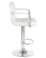 Стул барный DOBRIN KRUGER ARM, белый — изображение 3