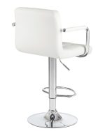 Стул барный DOBRIN KRUGER ARM, белый — изображение 4