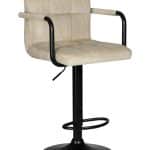 Стул барный DOBRIN KRUGER ARM BLACK