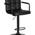Стул барный DOBRIN KRUGER ARM BLACK