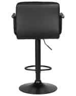 Стул барный DOBRIN KRUGER ARM BLACK, черный — изображение 5