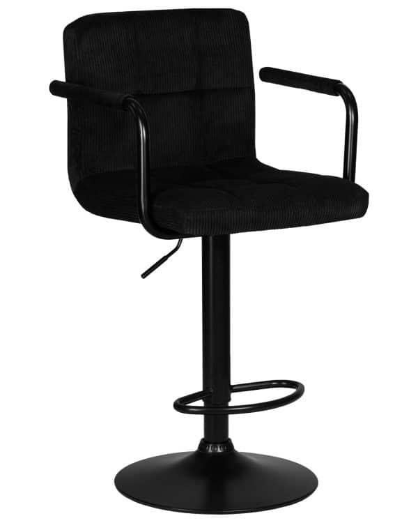 Стул барный DOBRIN KRUGER ARM BLACK