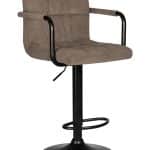 Стул барный DOBRIN KRUGER ARM BLACK