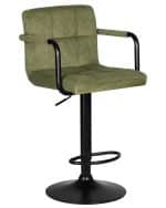Стул барный DOBRIN KRUGER ARM BLACK