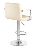Стул барный DOBRIN KRUGER ARM, кремовый — изображение 4