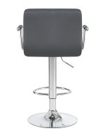 Стул барный DOBRIN KRUGER ARM, серый — изображение 5