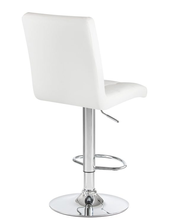 Стул барный DOBRIN KRUGER, белый — изображение 4