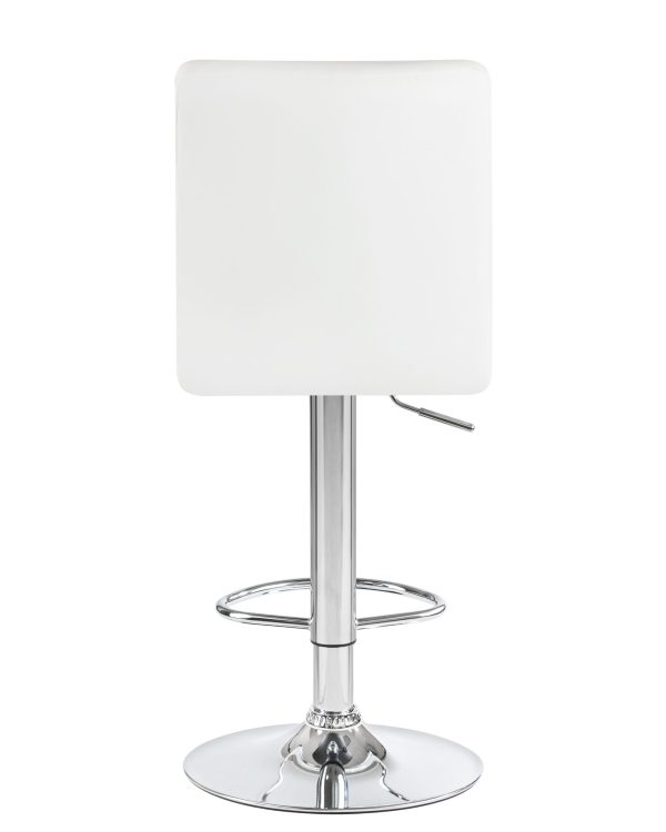 Стул барный DOBRIN KRUGER, белый — изображение 5