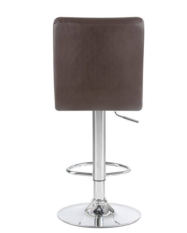 Стул барный DOBRIN KRUGER, коричневый — изображение 5