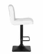 Стул барный DOBRIN LEO, белый букле (13) — изображение 3