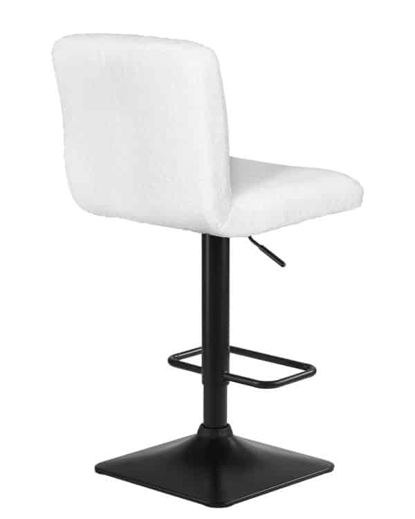 Стул барный DOBRIN LEO, белый букле (13) — изображение 4