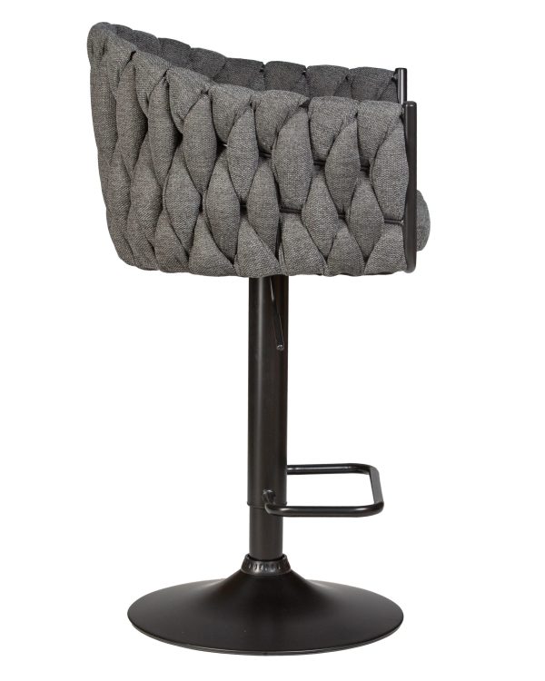 Стул барный DOBRIN LEON, графитовая ткань (LAR-275-21) — изображение 3