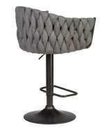 Стул барный DOBRIN LEON, графитовая ткань (LAR-275-21) — изображение 4