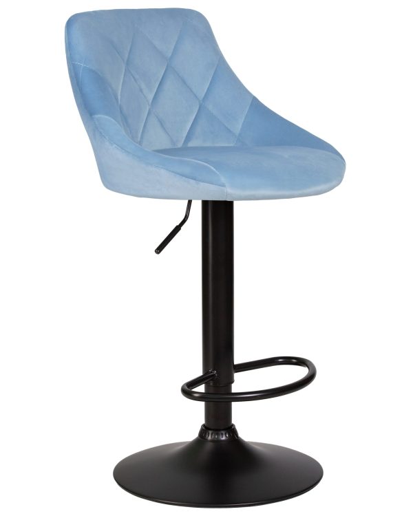 пудрово-голубой велюр (MJ9-74)