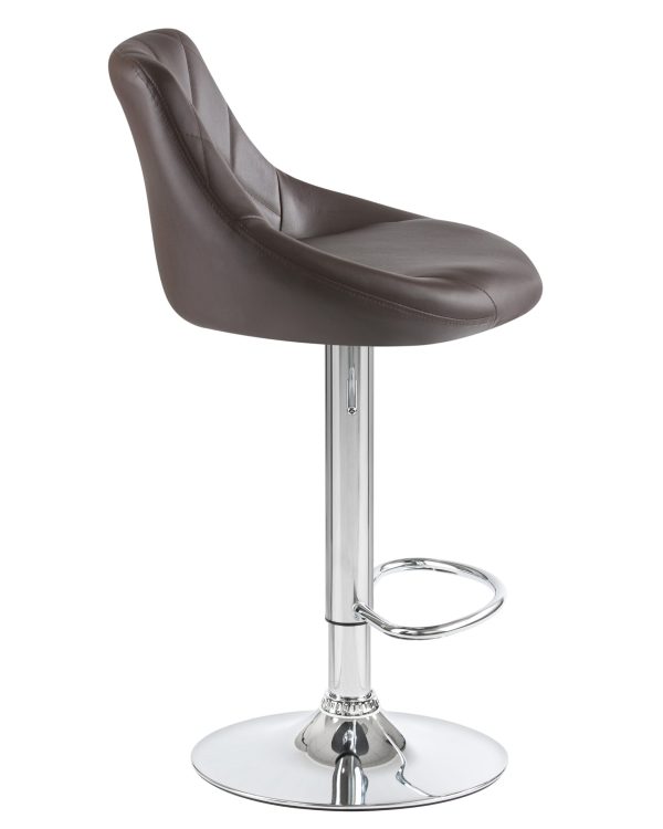 Стул барный DOBRIN LOGAN, коричневый — изображение 3