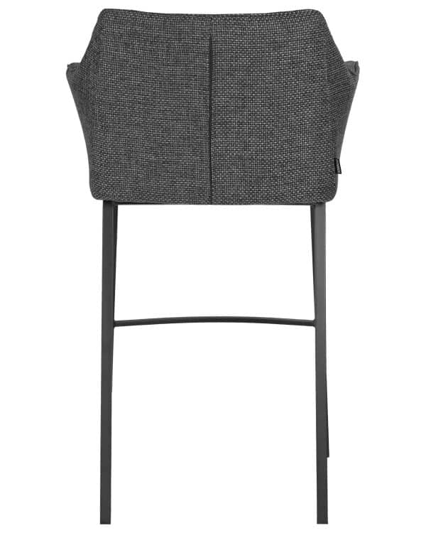 Стул барный DOBRIN LUCAS, серая ткань (F-22) — изображение 5