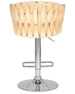 Стул барный DOBRIN MARCEL, бежевый велюр (MJ9-10) — изображение 5