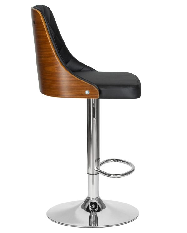 stul-barnyj-dobrin-martin-cvet-chernyj-pu-aba-001-4 Стул барный DOBRIN MARTIN, цвет черный PU ABA 001 — изображение 5