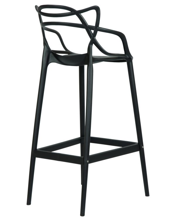 Стул барный DOBRIN MASTERS BAR, чёрный (B-03) — изображение 4