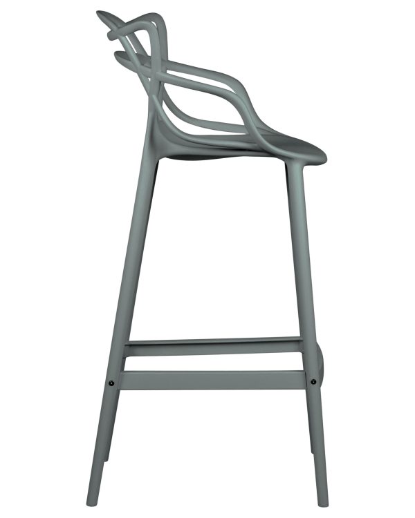 Стул барный DOBRIN MASTERS BAR, тёмно-серый (GR-04) — изображение 3