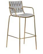Стул барный DOBRIN MILLER GOLD
