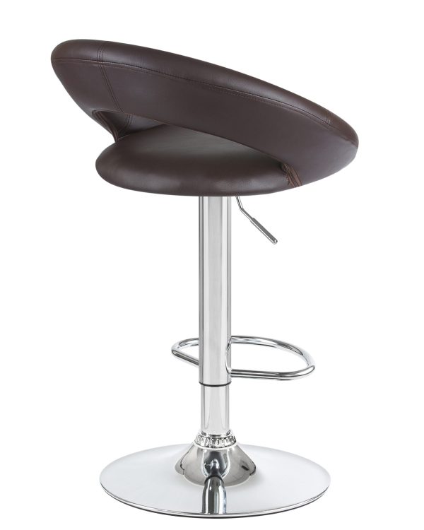 Стул барный DOBRIN MIRA, коричневый — изображение 4