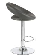 Стул барный DOBRIN MIRA, серый — изображение 3