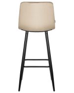 Стул барный DOBRIN NICOLE, черные матовые ножки, мокко велюр (108-104) — изображение 5