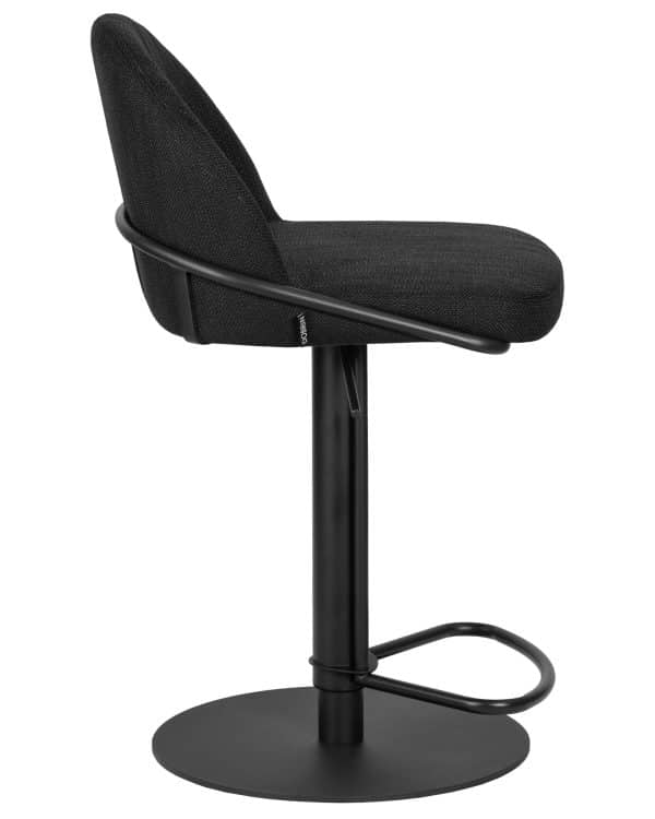 Стул барный DOBRIN OLIVER, черная ткань (SLR-10) — изображение 3